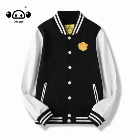 网红潮牌ins秋装校园棒球服女 工作服订制团队聚会衣服工衣外套商品大图