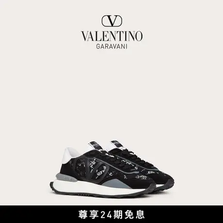 【24期免息】华伦天奴VALENTINO女士 LACERUNNER 织物运动厚底鞋商品大图