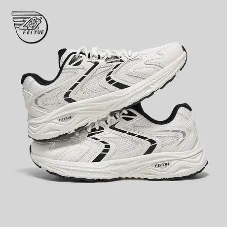feiyue/飞跃男鞋运动鞋男2025春季新款网布透气老爹鞋子百搭潮鞋商品大图