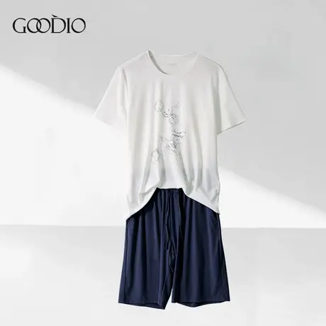 歌帝【直播】星系印花男家居套装 GDB0105商品大图