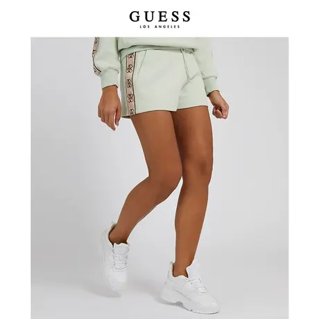 【38上新季】GUESS 女士运动新中式五分短裤商品大图