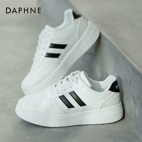 达芙妮小白鞋女夏季薄款女2022新款鞋子女百搭女运动休闲鞋板鞋女商品大图