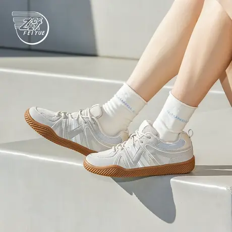 feiyue/飞跃女鞋德训鞋女2025夏爆款情侣透气网面百搭休闲板鞋子商品大图