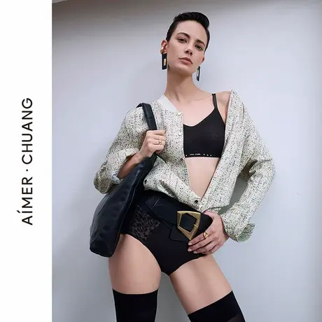 爱慕·CHUANG穿梭9外穿女双面布长袖棒球领休闲外套CA812001商品大图