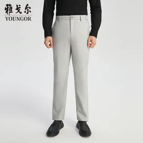【商场同款】雅戈尔男士长裤春季新款官方商务休闲上班穿长裤男商品大图
