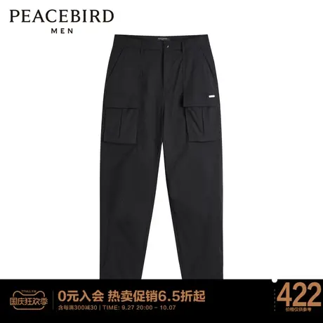 太平鸟男装 2023年秋季男士休闲工装裤B2GLD1Z03图片