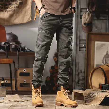 Modi Nick/摩帝尼克时尚潮流百搭男款工装裤夏季薄款休闲男士裤子商品大图