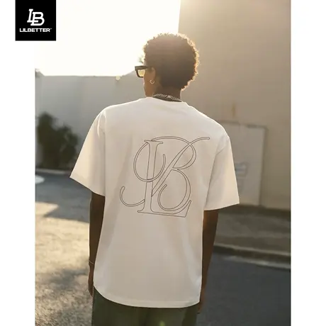 LiLbetter情侣装夏装2023夏季新款短袖潮牌t恤街头半袖美式体恤衫图片