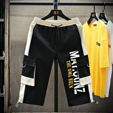 12七分短裤青少年13初中学生14夏装15岁男孩夏季潮流运动裤子中裤商品大图