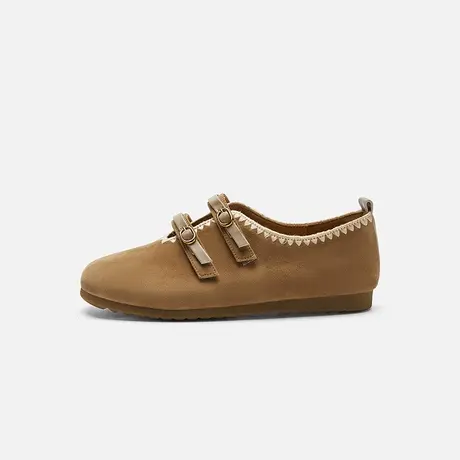 Nine West/玖熙2025年秋季新款玛丽珍鞋女复古刺绣双扣袢带单鞋女商品大图