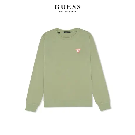 【38上新季】GUESS 女士纯色休闲简约通勤卫衣图片