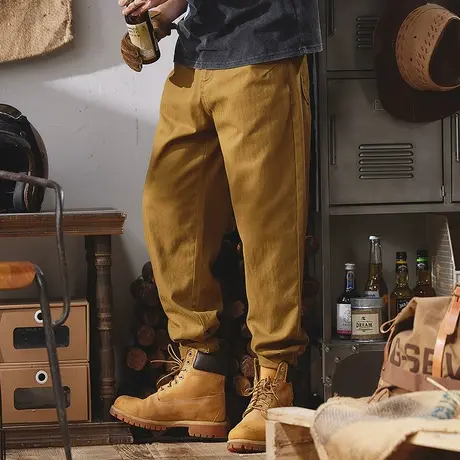 Modi Nick/摩帝尼克百搭休闲工装裤复古潮流大码宽松舒适男款裤子商品大图