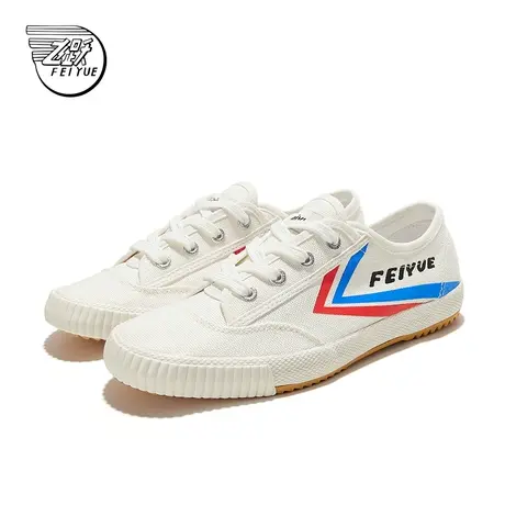 feiyue/飞跃官方经典帆布鞋情侣春季款百搭透气休闲鞋低帮软底鞋商品大图