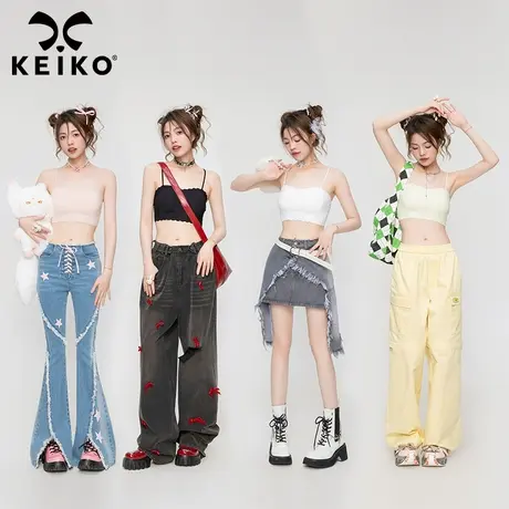 【隐形无痕】小吊带背心女2023夏季冰丝内搭带胸垫一体抹胸美背商品大图