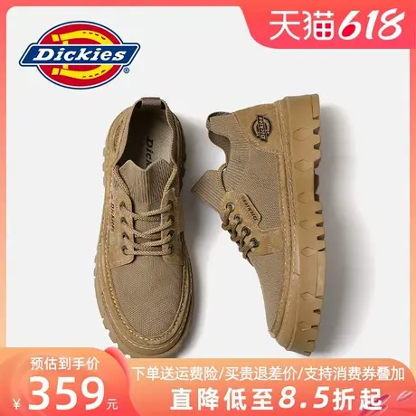 Dickies男鞋春夏款2025新款夏季春夏网面厚底休闲鞋子男士工装鞋商品大图
