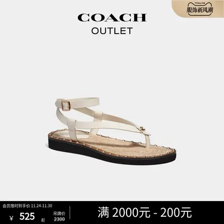 【情人节礼物】COACH/蔻驰奥莱女士GRACEY凉鞋商品大图