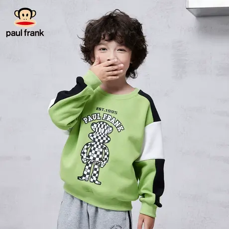 大嘴猴卫衣潮男童套头衫秋季童装中大童新品长袖上衣儿童外套秋装商品大图