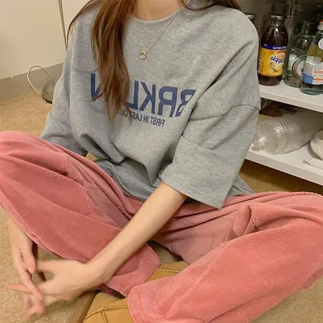 短袖女2023年新款夏季韩版学生百搭宽松大码显瘦半袖t恤上衣潮ins商品大图