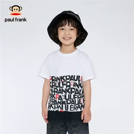 大嘴猴童装男童短袖t恤新款夏季儿童半袖体恤中大童纯棉男孩上衣商品大图