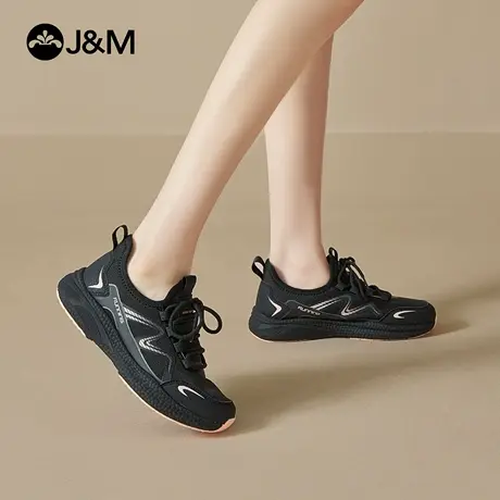 快乐玛丽时尚休闲鞋网鞋女2025秋季新款户外绑带美版街头板鞋女商品大图