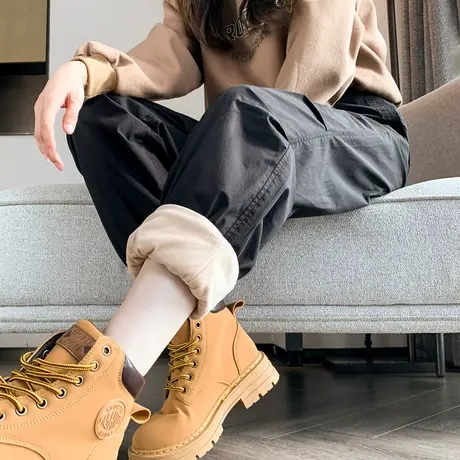 工装羽绒裤女2023新款冬季外穿夹棉裤子女士棉裤小个子户外保暖裤图片