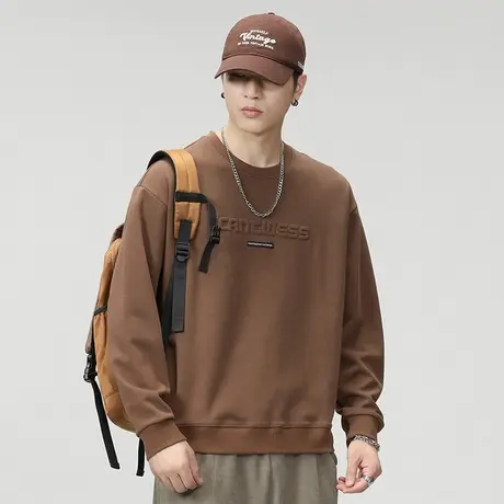 舒适百搭潮流男士外穿男秋冬款卫衣大码重磅卫衣男士百搭舒适秋装商品大图