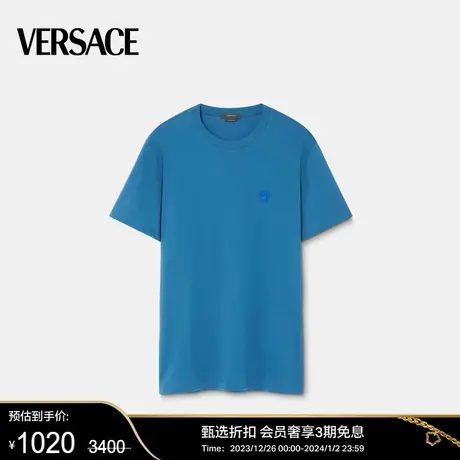 【新年礼物】VERSACE/范思哲 男士 Medusa 美杜莎T恤短袖上衣商品大图