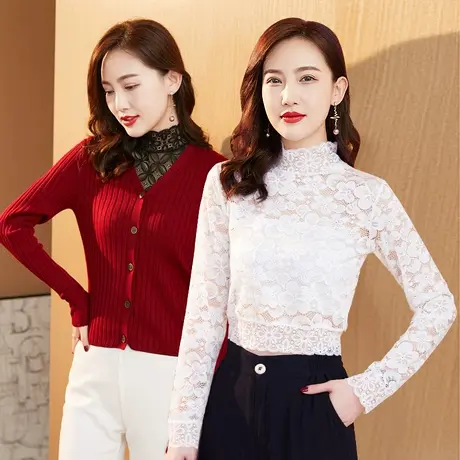 假领子女百搭假领春秋款衬衣卫衣高档衣服配毛衣蕾丝秋冬打底背心商品大图