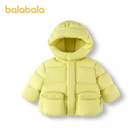 巴拉巴拉balaOne童装儿童羽绒服宝宝女童男童2025冬季厚保暖外套商品大图