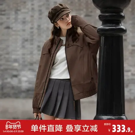 唐狮2026冬季立领棉衣外套女棉服高级感休闲百搭保暖女式棉袄气质商品大图