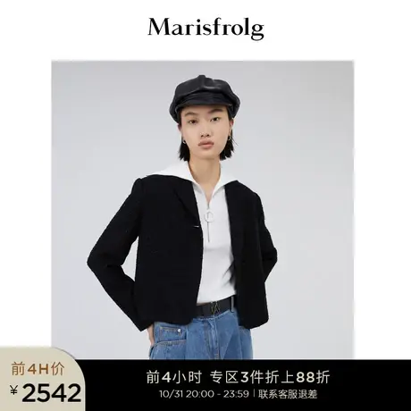 Marisfrolg/玛丝菲尔女装秋季新款专柜同款短外套商品大图