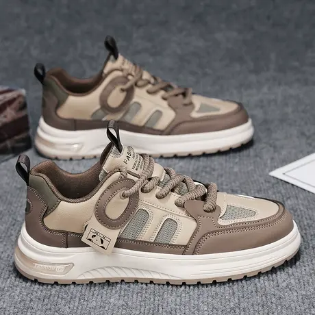 男鞋春秋季2024新款潮流韩版休闲板鞋青少年百搭运动莆田潮鞋防滑商品大图