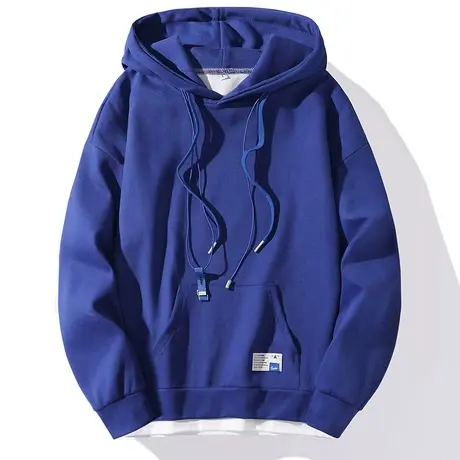 春秋季新款套头连帽卫衣男士宽松男士潮牌休闲春装潮流百搭上衣服图片