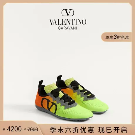 [季末优惠]华伦天奴VALENTINO女士 CHROMATHON 科技织物运动鞋图片