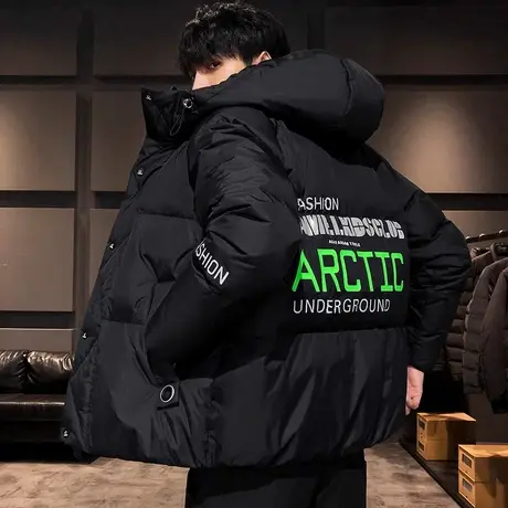 冬季棉衣男士外套加厚面包服棉袄男宽松帅气潮流潮牌短款百搭棉服图片