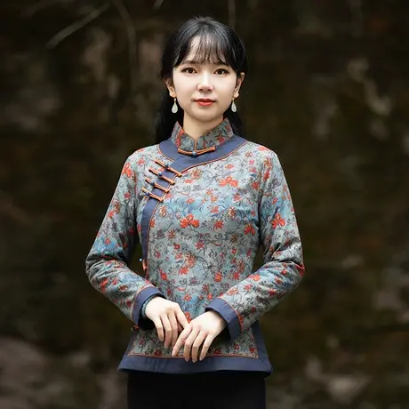 新款电信公司工作服套装女西服衬衫营业厅工装制服灰西裤马甲柜员商品大图