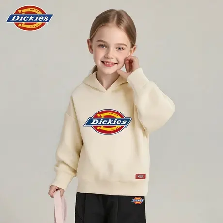 Dickies童装女童卫衣儿童秋季连帽套头衫男孩美式休闲秋装上衣潮A图片