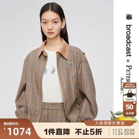 播商场同款Peter Rabbit联名系列2023秋新款外套女BDQ1WD0304图片