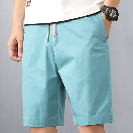夏季薄款五分休闲短裤男生运动中裤男士沙滩裤男裤马裤子男款夏天商品大图