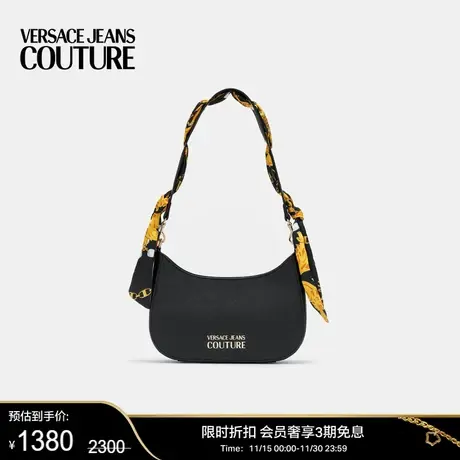 【甄选折扣】VERSACE JEANS COUTURE 女士丝巾装饰Logo腋下包商品大图