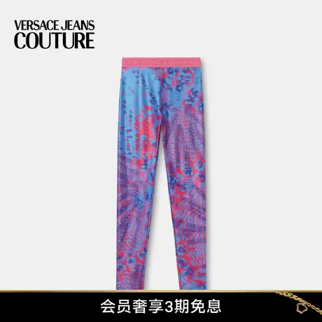 【春夏新品】VERSACE JEANS COUTURE 女士Animalier紧身裤商品大图