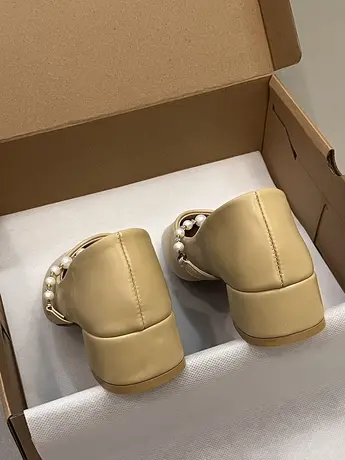 单鞋女2024新款春季气质法式浅口软底仙女温柔奶奶鞋玛丽珍小皮鞋商品大图