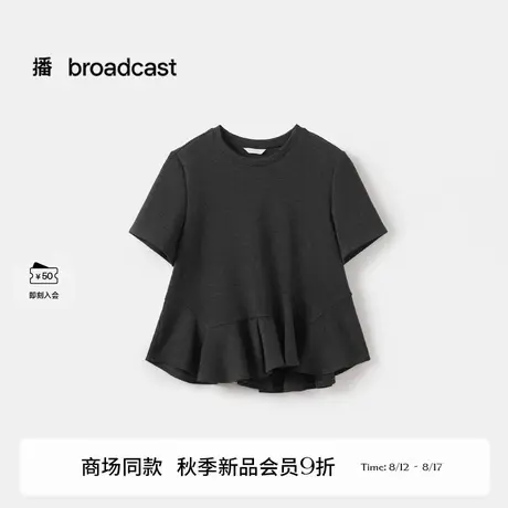 播正肩小A型花式衬衫BDS3HD3322商品大图
