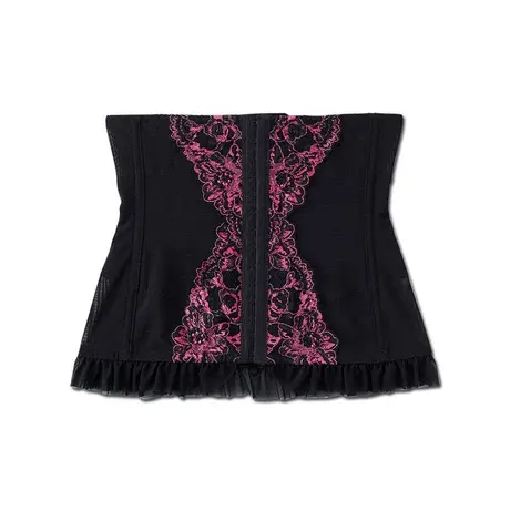 收腹带女 腰夹束腰收腹带 护腰蕾丝花边腰封束缚商品大图
