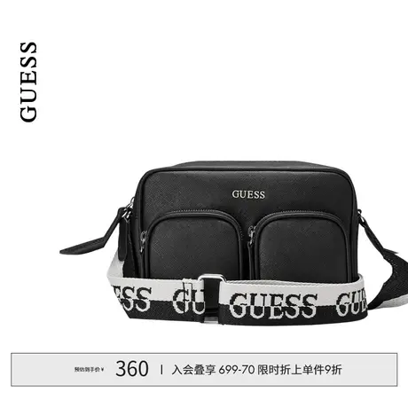 GUESS24年新款春女士时尚百搭多口袋宽肩带单肩相机包-SF911414商品大图