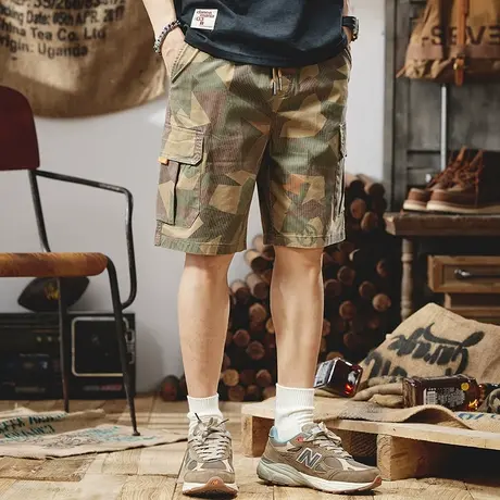 Modi Nick/摩帝尼克宽松五分裤士短裤休闲夏季时尚百搭直筒潮流商品大图