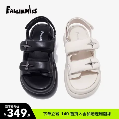 非谜云朵鞋厚底凉鞋女夏外穿休闲软底海边沙滩女鞋高级感鞋子ins商品大图