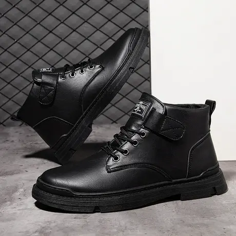 雨鞋男士时尚钓鱼水鞋男款厨房专用鞋厨师防滑耐磨高筒雨靴防水鞋商品大图