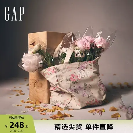 【LOVE SHACK FANCY】Gap女装秋季新款碎花手提包托特包797536商品大图