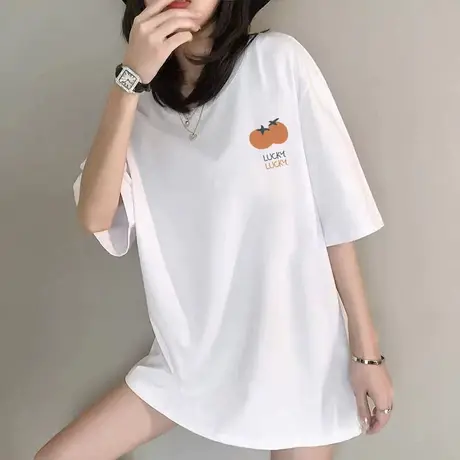 日系纯棉纯色短袖打底衫T恤白色精梳棉男女体桖纯黑内搭体恤纯白t图片